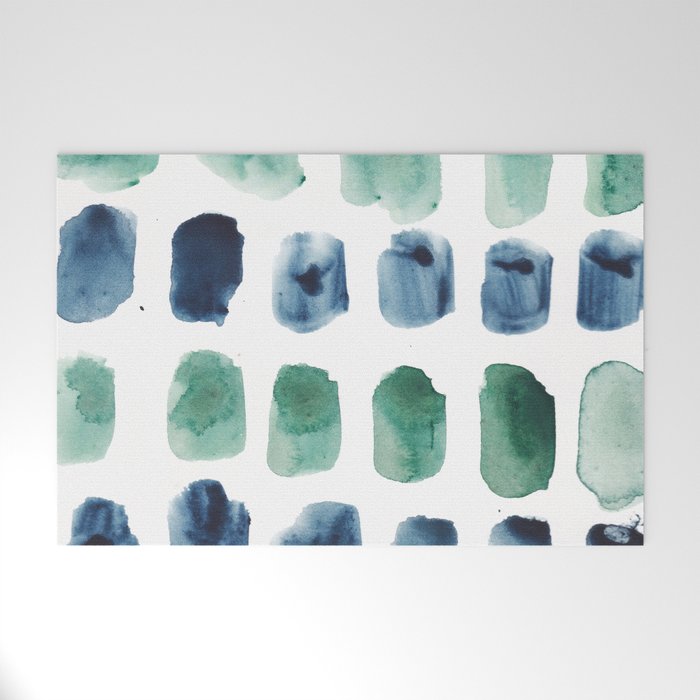 17  Minimalist Art 220419 Abstract Expressionism Watercolor Painting Valourine Design  Welcome Mat
