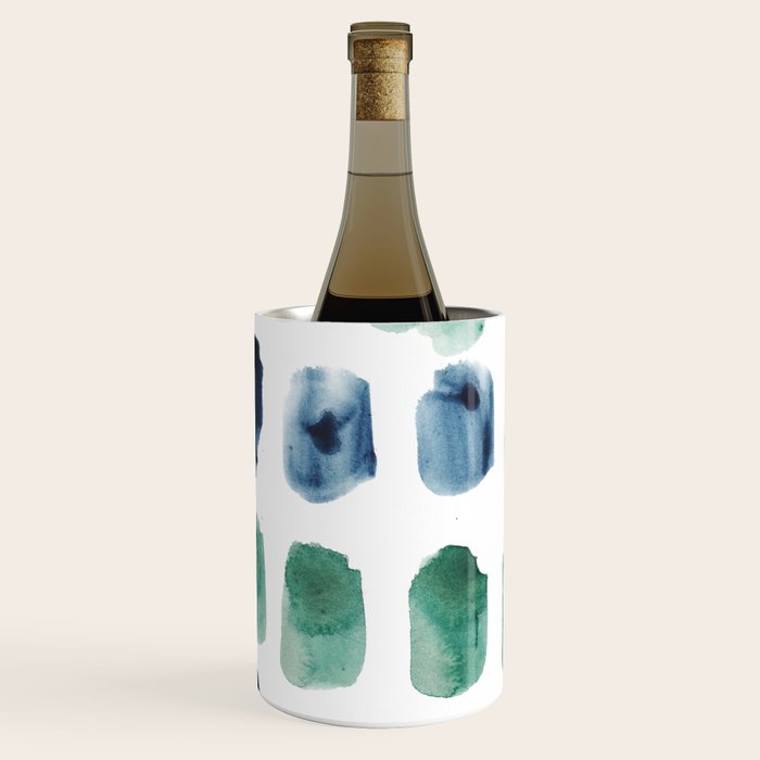 17  Minimalist Art 220419 Abstract Expressionism Watercolor Painting Valourine Design  Wine Chiller