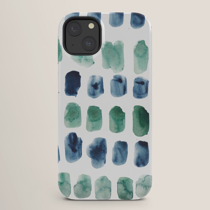 17  Minimalist Art 220419 Abstract Expressionism Watercolor Painting Valourine Design  iPhone Case