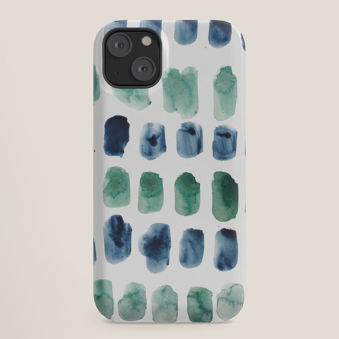 17  Minimalist Art 220419 Abstract Expressionism Watercolor Painting Valourine Design  iPhone Case