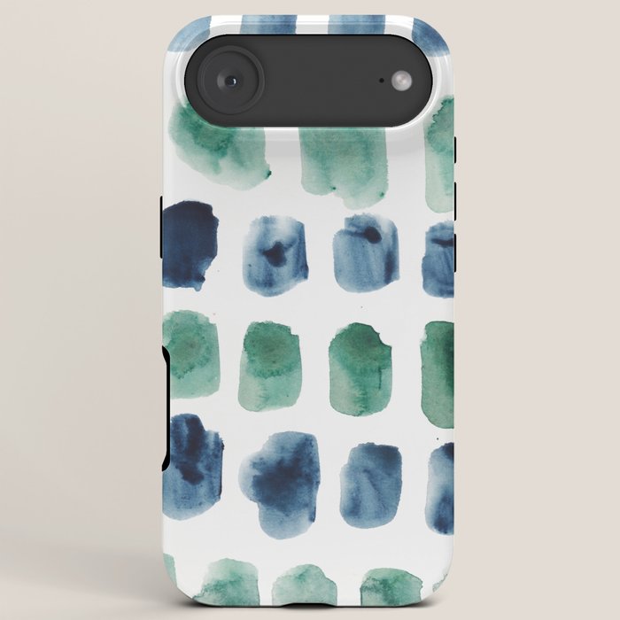 17  Minimalist Art 220419 Abstract Expressionism Watercolor Painting Valourine Design  iPhone Case