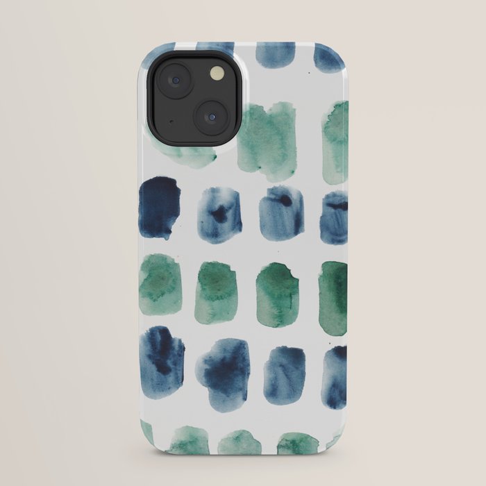 17  Minimalist Art 220419 Abstract Expressionism Watercolor Painting Valourine Design  iPhone Case