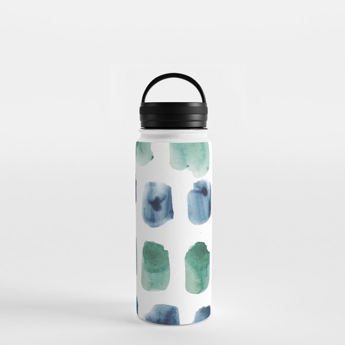17  Minimalist Art 220419 Abstract Expressionism Watercolor Painting Valourine Design  Water Bottle