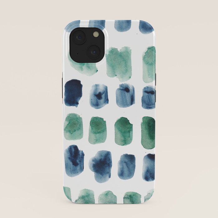 17  Minimalist Art 220419 Abstract Expressionism Watercolor Painting Valourine Design  iPhone Case