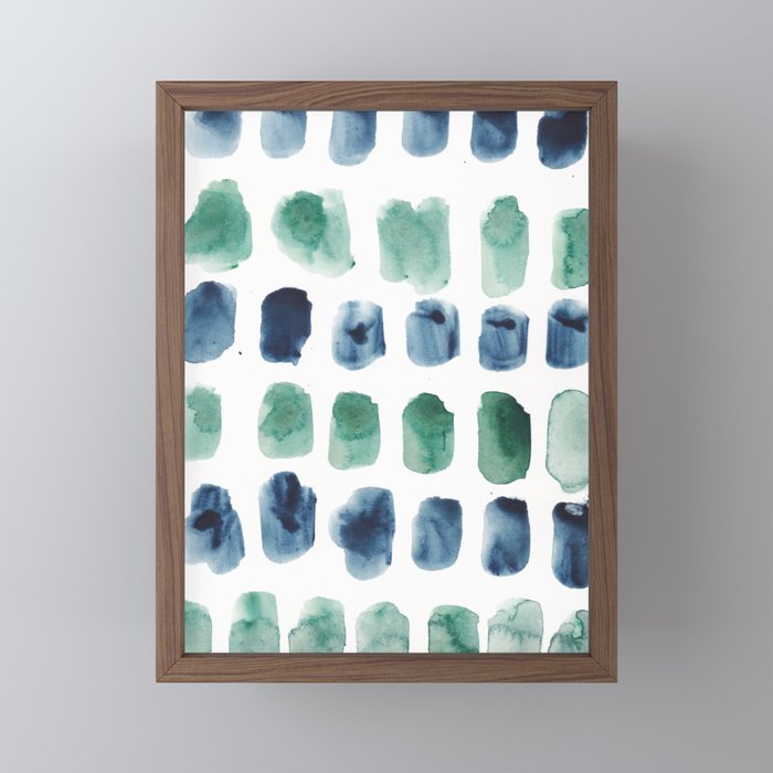 17  Minimalist Art 220419 Abstract Expressionism Watercolor Painting Valourine Design  Mini Art Print