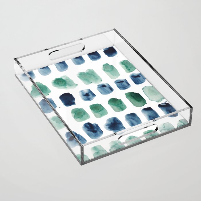 17  Minimalist Art 220419 Abstract Expressionism Watercolor Painting Valourine Design  Acrylic Tray