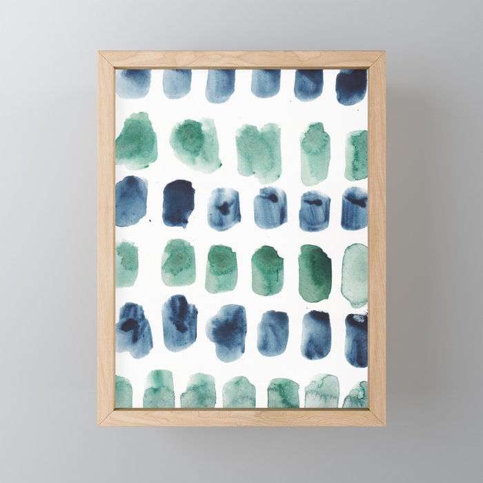 17  Minimalist Art 220419 Abstract Expressionism Watercolor Painting Valourine Design  Mini Art Print