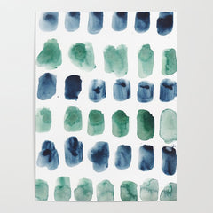 17  Minimalist Art 220419 Abstract Expressionism Watercolor Painting Valourine Design  Poster