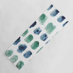 17  Minimalist Art 220419 Abstract Expressionism Watercolor Painting Valourine Design  Yoga Mat
