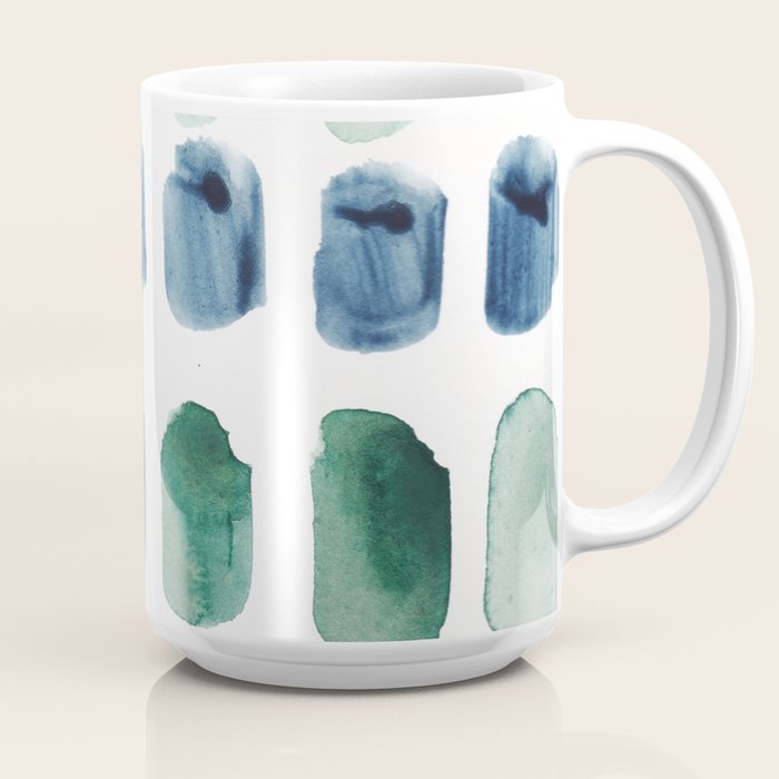 17  Minimalist Art 220419 Abstract Expressionism Watercolor Painting Valourine Design  Coffee Mug
