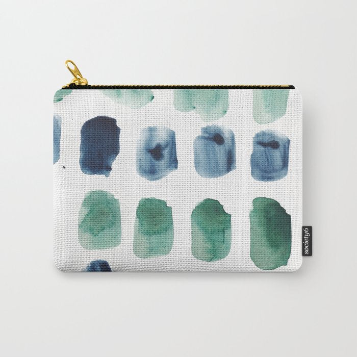 17  Minimalist Art 220419 Abstract Expressionism Watercolor Painting Valourine Design  Carry All Pouch