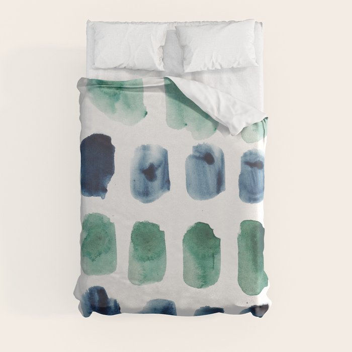 17  Minimalist Art 220419 Abstract Expressionism Watercolor Painting Valourine Design  Duvet Cover