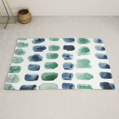 17  Minimalist Art 220419 Abstract Expressionism Watercolor Painting Valourine Design  Rug
