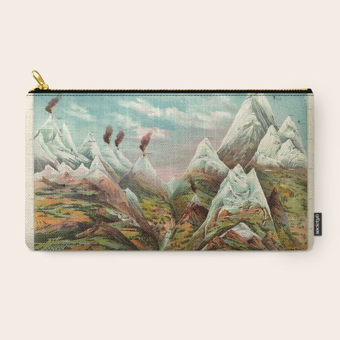 "View of Nature in Ascending Regions" by Levi Walter Yaggy, 1893 Carry All Pouch