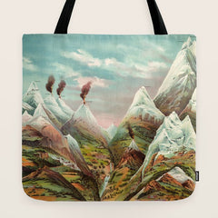 "View of Nature in Ascending Regions" by Levi Walter Yaggy, 1893 Tote Bag