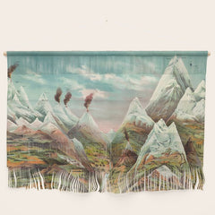 "View of Nature in Ascending Regions" by Levi Walter Yaggy, 1893 Wall Hanging