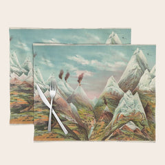 "View of Nature in Ascending Regions" by Levi Walter Yaggy, 1893 Placemat
