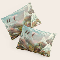 "View of Nature in Ascending Regions" by Levi Walter Yaggy, 1893 Pillow Sham