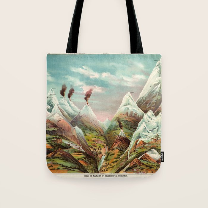 "View of Nature in Ascending Regions" by Levi Walter Yaggy, 1893 Tote Bag