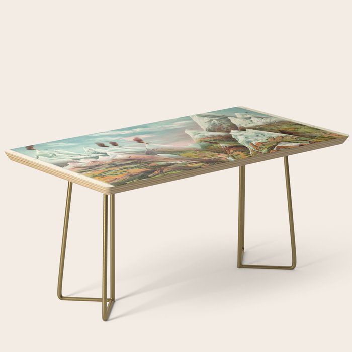 "View of Nature in Ascending Regions" by Levi Walter Yaggy, 1893 Coffee Table