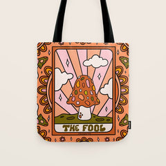 0. The Fool Mushroom Tote Bag