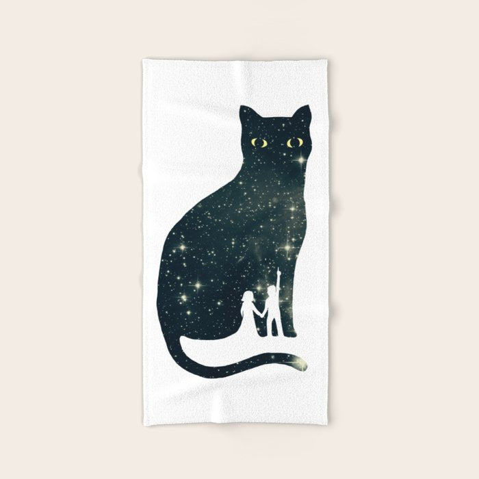 4 Moons Bath Towel