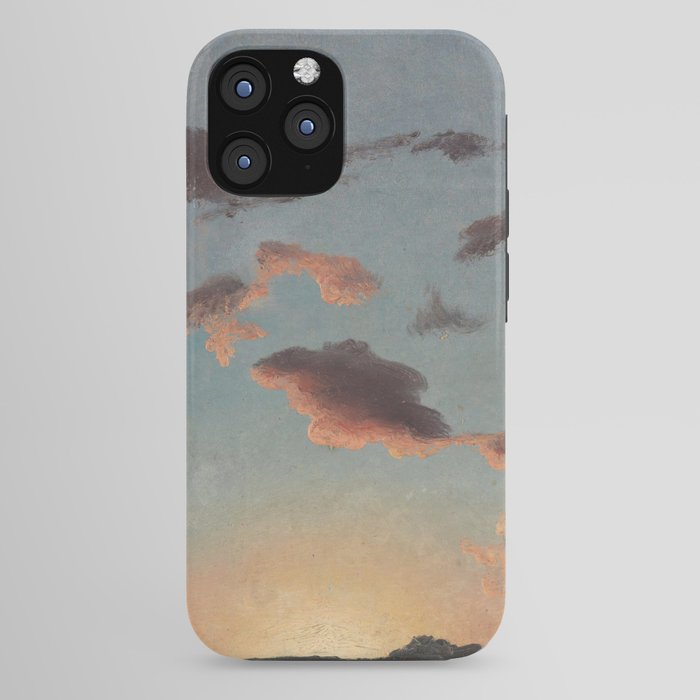 "Cloud Study" by Knud Baade, 1838 iPhone Case