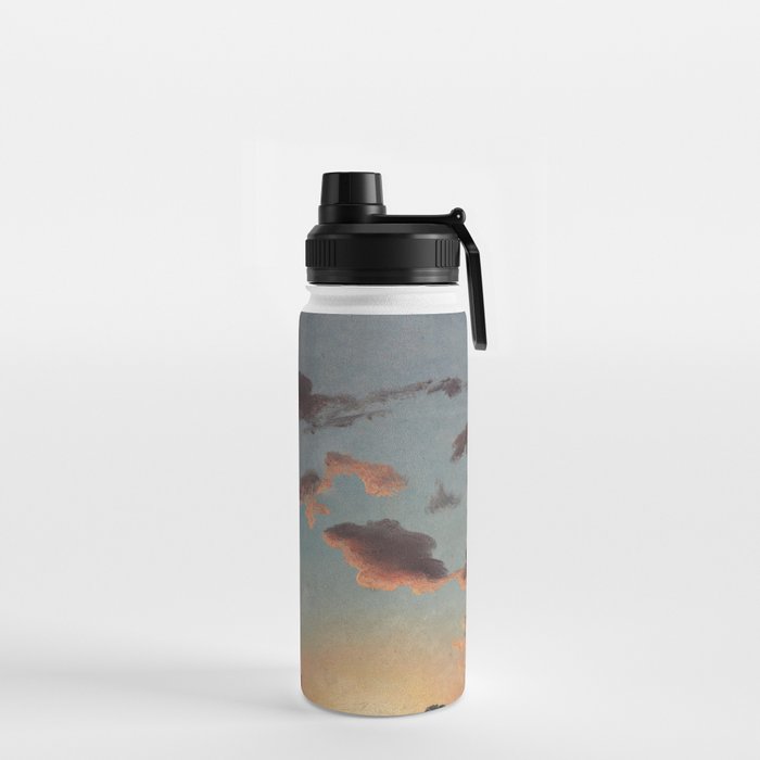 "Cloud Study" by Knud Baade, 1838 Water Bottle
