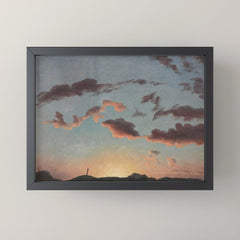 "Cloud Study" by Knud Baade, 1838 Mini Art Print