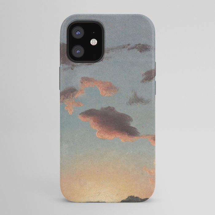 "Cloud Study" by Knud Baade, 1838 iPhone Case