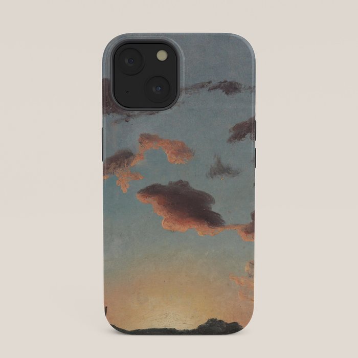 "Cloud Study" by Knud Baade, 1838 iPhone Case