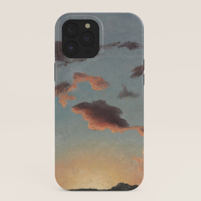 "Cloud Study" by Knud Baade, 1838 iPhone Case