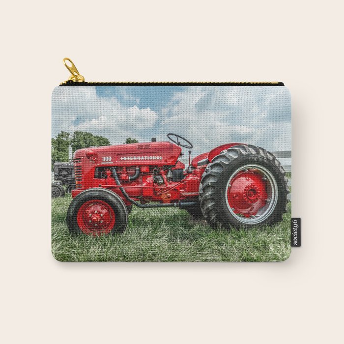 300 Vintage International Harvester Red Tractor Carry All Pouch