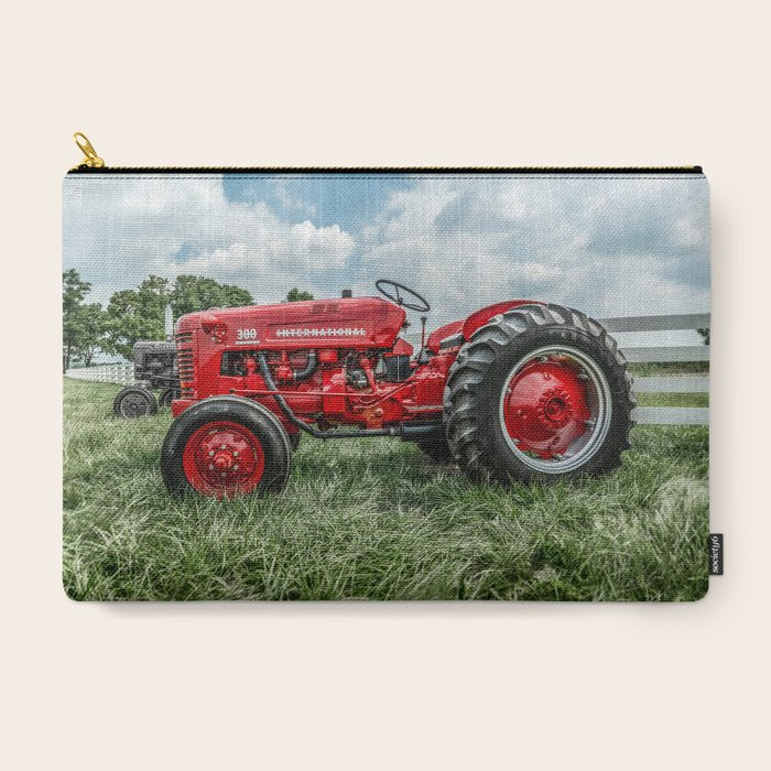 300 Vintage International Harvester Red Tractor Carry All Pouch