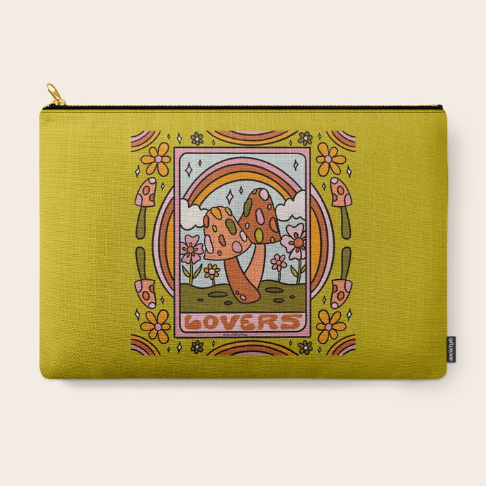 6. The Lovers Mushroom Carry All Pouch