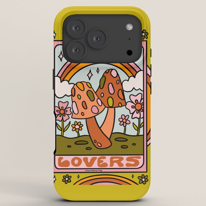 6. The Lovers Mushroom iPhone Case