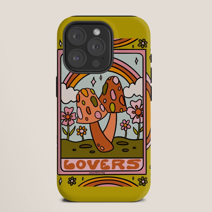 6. The Lovers Mushroom iPhone Case