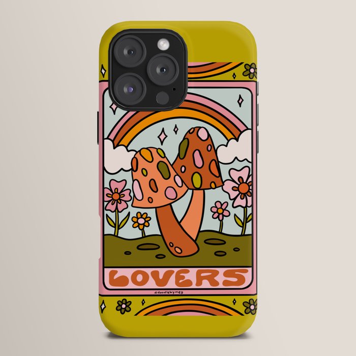 6. The Lovers Mushroom iPhone Case