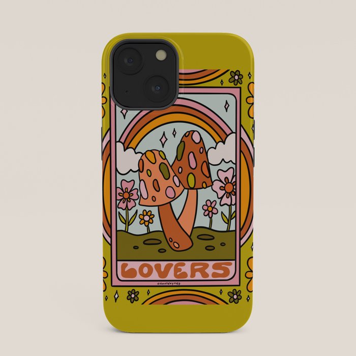 6. The Lovers Mushroom iPhone Case