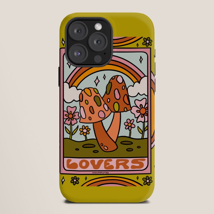 6. The Lovers Mushroom iPhone Case