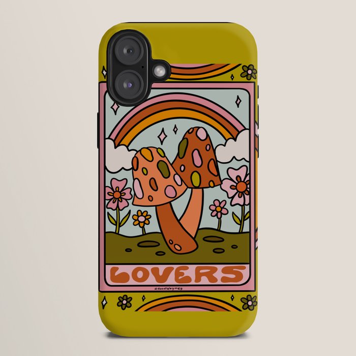 6. The Lovers Mushroom iPhone Case