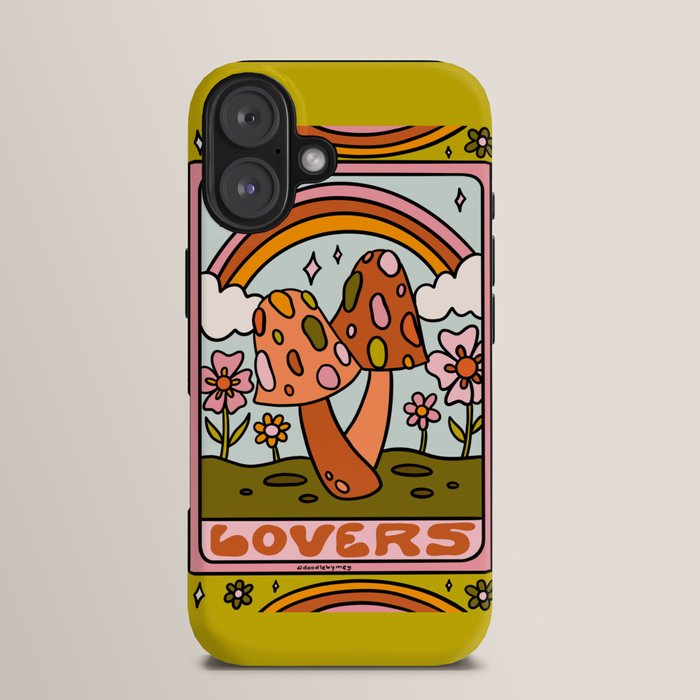 6. The Lovers Mushroom iPhone Case