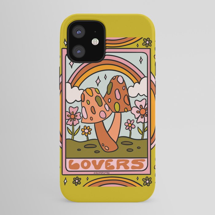 6. The Lovers Mushroom iPhone Case