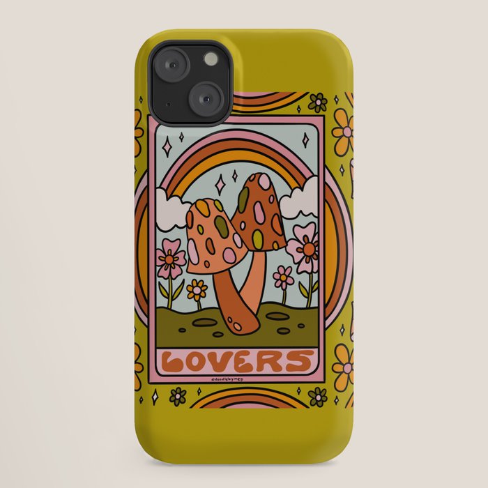 6. The Lovers Mushroom iPhone Case