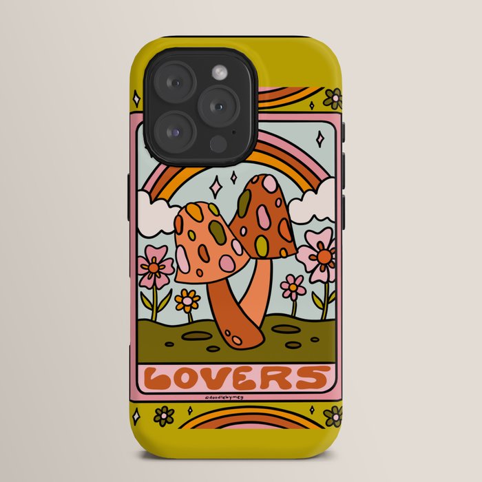 6. The Lovers Mushroom iPhone Case