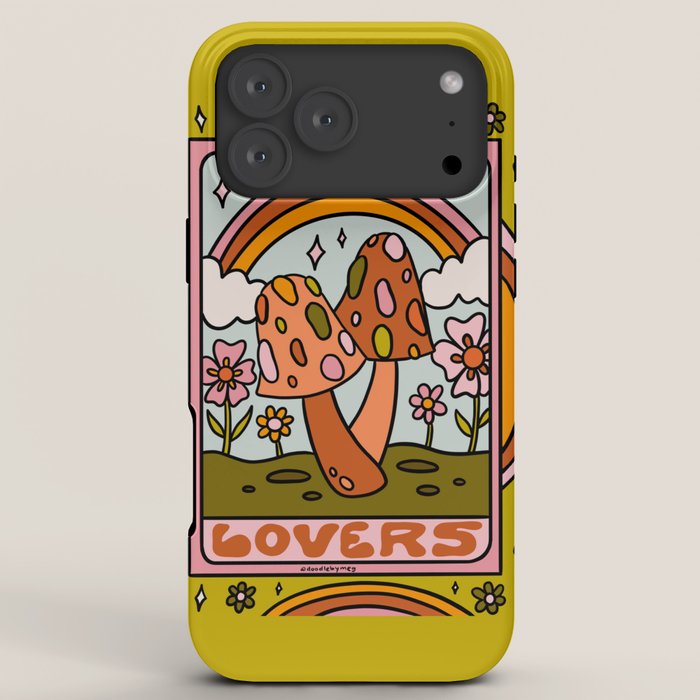 6. The Lovers Mushroom iPhone Case