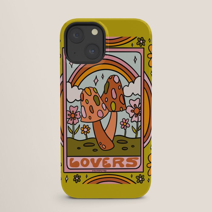 6. The Lovers Mushroom iPhone Case