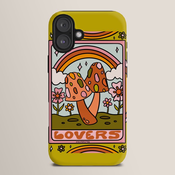 6. The Lovers Mushroom iPhone Case
