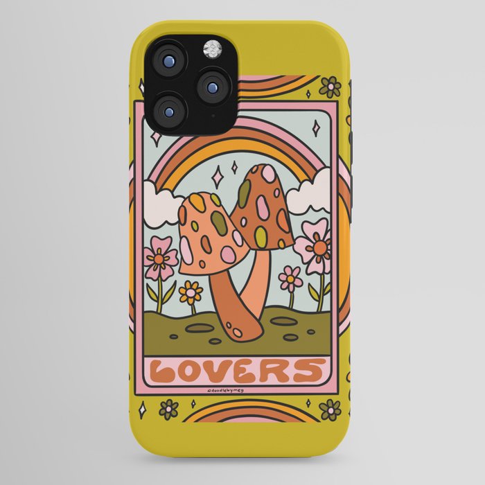 6. The Lovers Mushroom iPhone Case