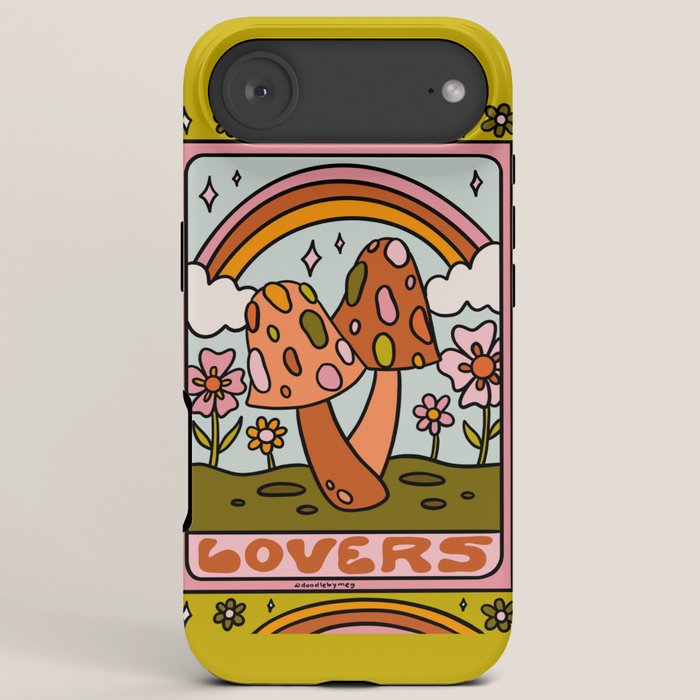 6. The Lovers Mushroom iPhone Case